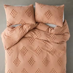 Urban Outfitters Tufted Geo Duvet Cover